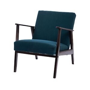 Fauteuil William en   bleu -  Autre Tissu Amadeus 80x65 cm - Publicité