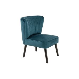 France Mobilier CHR Fauteuil Gabin bleu pétrol, 76 x 70 x 64 cm, France Mobilier chr