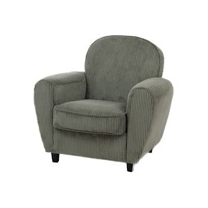 AMADEUS Fauteuil Club Jack kaki - Vert Autre Tissu Amadeus 85x78 cm