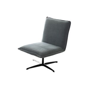 AMADEUS Fauteuil Elie - Gris Autre Tissu Amadeus 62x67.5 cm