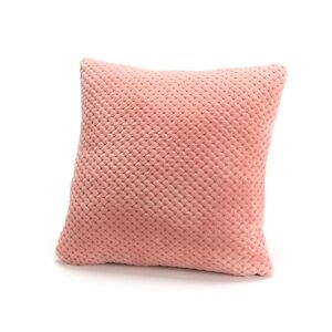 AMADEUS Coussin Damier rose 40x40 - Carré Polyester Amadeus 40x8 cm