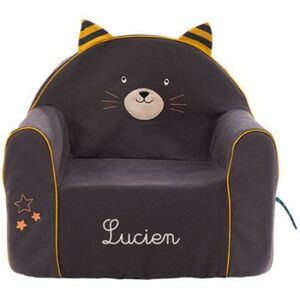 Moulin Roty Fauteuil club chat Les Moustaches (personnalisable)