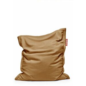 Pouf en tissu beige Slim Teddy Original - Fatboy - Publicité