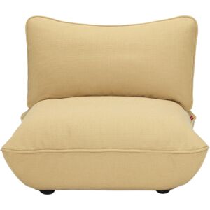 Fauteuil en polyester jaune miel 108 x 108 cm Sumo Seat - Fatboy - Publicité