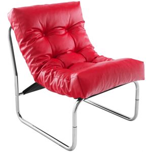 ALTEREGO Fauteuil lounge 'LOFT' rouge