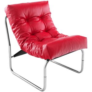 ALTEREGO Fauteuil lounge 'LOFT' rouge