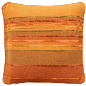 Blancheporte Housse coussin multicolore coton tissage artisanal - Blancheporte Orange Lot de 2 housses de coussin : 40x40cm