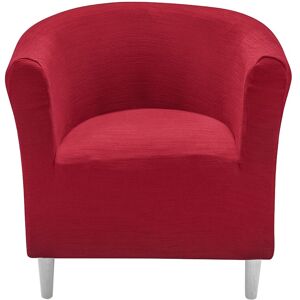 Housse extensible unie speciale fauteuil cabriolet - Blancheporte Rouge Housse fauteuil