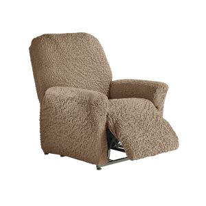 Blancheporte Housse gaufrée bi-extensible spéciale fauteuil relaxation - Blancheporte Beige Housse fauteuil