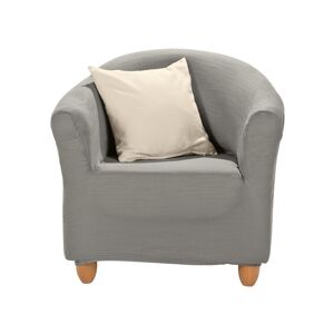 Housse extensible unie speciale fauteuil cabriolet - Blancheporte Gris Housse fauteuil