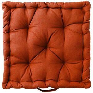 Coussin de sol uni coton - Blancheporte Orange Coussin de sol : 38x38x10cm