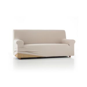 Blancheporte Housse unie fauteuil canapé bi-extensible - Blancheporte Beige Housse canapé 2 places