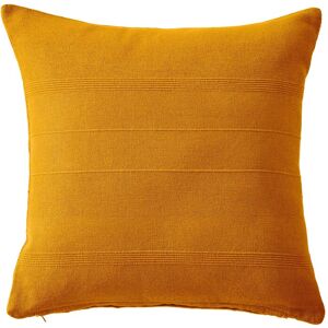 Blancheporte Housse coussin unie coton tissage artisanal - Blancheporte Marron Lot de 2 housses de coussins : 40x40cm