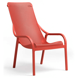 FAUTEUIL DE TERRASSE EMPILABLE NET LOUNGE