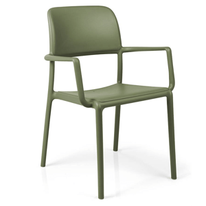 FAUTEUIL DE JARDIN EN POLYPROPYLÈNE EMPILABLE RIVA