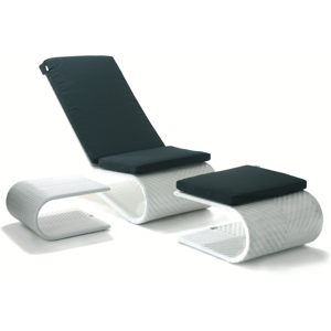 Fauteuil et repose-pieds EQUINOXE