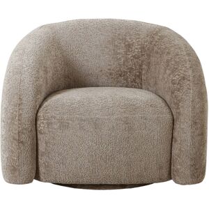 House Nordic Valletta - Fauteuil vintage pivotant - Couleur - Taupe