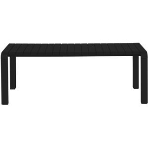 Zuiver Vondel - Banc de jardin en métal 129,5x45cm - Couleur - Noir