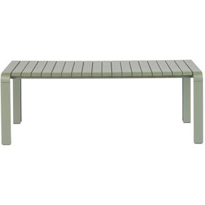 Zuiver Vondel - Banc de jardin en métal 129,5x45cm - Couleur - Vert de gris