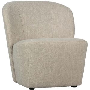 Vtwonen Lofty - Fauteuil en tissu bouclette - Couleur - Naturel