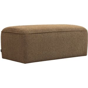 Drawer Noor - Pouf pour canapé modulable en tissu - Couleur - Caramel