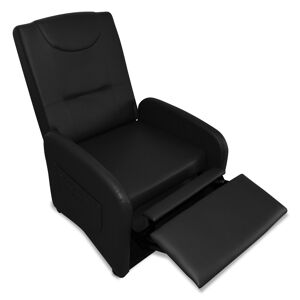 Fauteuil relax pliable Bristol Noir