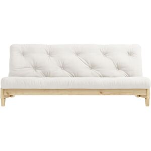 Karup Design Banquette ajustable FRESH en pin massif naturel avec matelas futon naturel 140x200