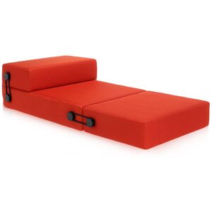 KARTELL chaise longue transformable TRIX (Orange - polyurethane expanse)