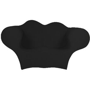 MOROSO canape DOUBLE SOFT BIG EASY SPRING COLLECTION (Noir - laine / structure en acier)