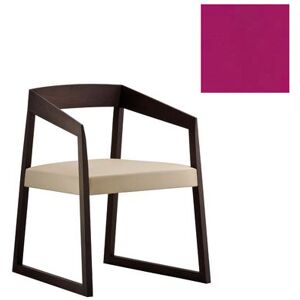 PEDRALI chaise SIGN 455 (H13 - chene Wenge/laine)