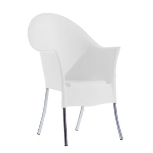 DRIADE set de 4 fauteuils LORD YO (Blanc - aluminium / polypropylene)