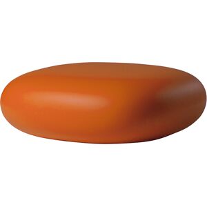 SLIDE pouf CHUBBY LOW (Orange - Polyéthylène)