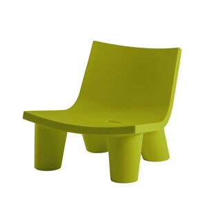 SLIDE fauteuil LOW LITA (Citron vert - Polyethylene)