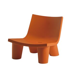 SLIDE fauteuil LOW LITA (Orange - Polyéthylène)