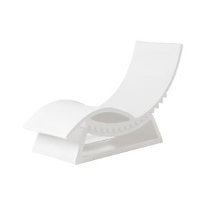 SLIDE bain de soleil chaise longue TIC TAC (Blanc lait - Polyethylene)