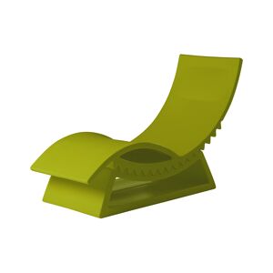 SLIDE bain de soleil chaise longue TIC TAC (Citron vert - Polyethylene)