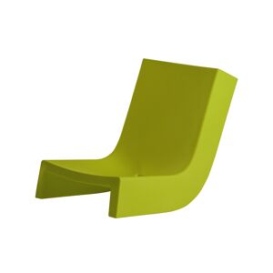 SLIDE chaise longue TWIST (Citron vert - Polyéthylène)