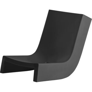 SLIDE chaise longue TWIST (Noir - Polyéthylène)