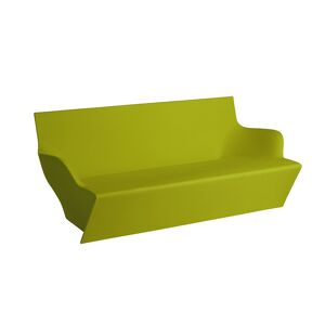 SLIDE canape pour exterieur KAMI YON (Citron vert - Polyethylene)