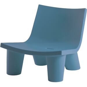 SLIDE fauteuil LOW LITA (Bleu poudre - Polyéthylène)