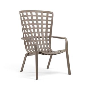 NARDI OUTDOOR NARDI fauteuil pour l'extérieur FOLIO (Gris tourterelle - Polypropylène PRV)