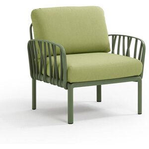 NARDI OUTDOOR NARDI fauteuil pour l'extérieur KOMODO (Agave / Avocat - Polypropylène fibre de verre et tissu Sunbrella)