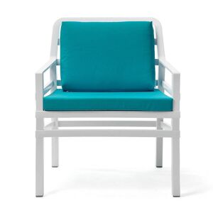 NARDI OUTDOOR NARDI fauteuil d'exterieur ARIA GARDEN COLLECTION (Blanc / Sardinia - Pplypropylene / Tissu acrylique)