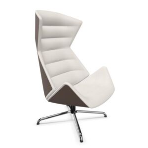 THONET fauteuil pivotante 808 (Tissu III - acier chrome et Tissu)