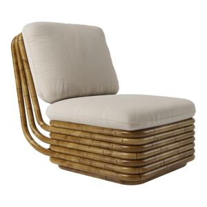 GUBI fauteuil pour l'exterieur BOHEMIAN 72 (Cat. D Libera Dedar 001 - Tissu et rotin)