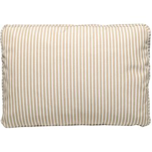 KARTELL set de 2 coussins pour canapé POP OUTDOOR 48x35 cm (Beige - Tissu Stripes)