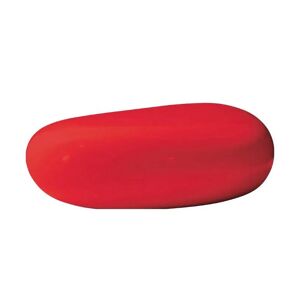 DRIADE pouf KOISHI (Rouge brillant - Fibre d'acier vernie)