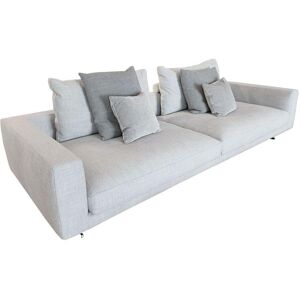 FLEXFORM canape 3 places CAMPIELLO 277x116 cm avec 4 coussins decoratifs