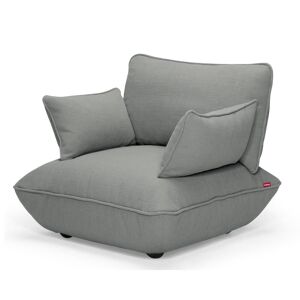 FATBOY fauteuil SUMO LOVESEAT (Mouse grey - 82% polyester, 18% acrylique)