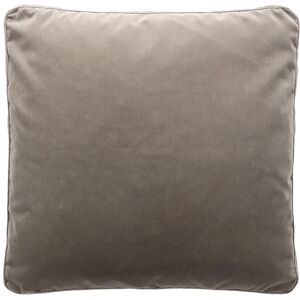 KARTELL coussin pour canapé LARGO 7175 48x48 cm (Gris tourterelle - Velours)